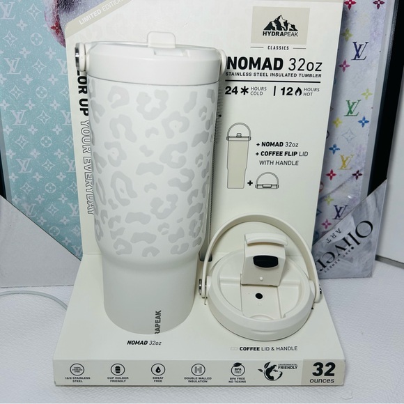 Hydrapeak Nomad 32 oz Tumbler set w handle straw stainless steel lifetime guaran - Picture 7 of 12